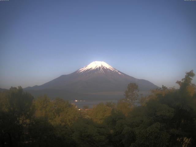 山中湖からの富士山
