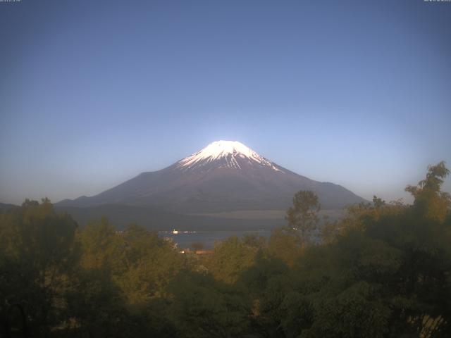 山中湖からの富士山