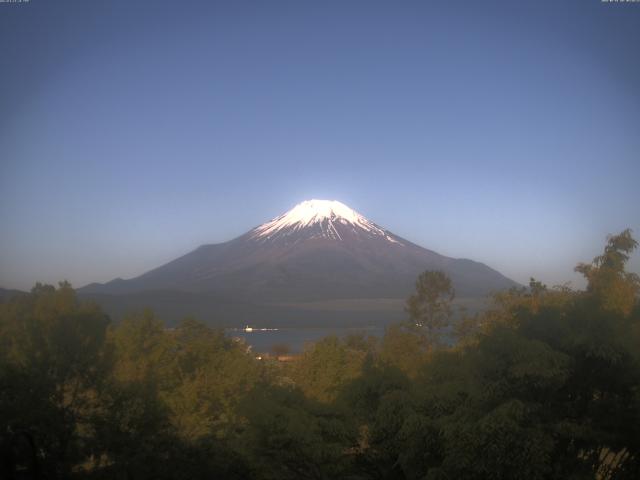 山中湖からの富士山
