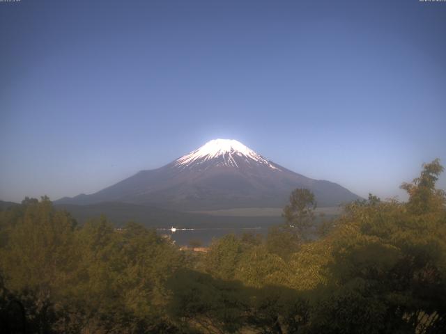 山中湖からの富士山