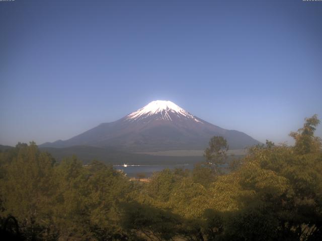 山中湖からの富士山