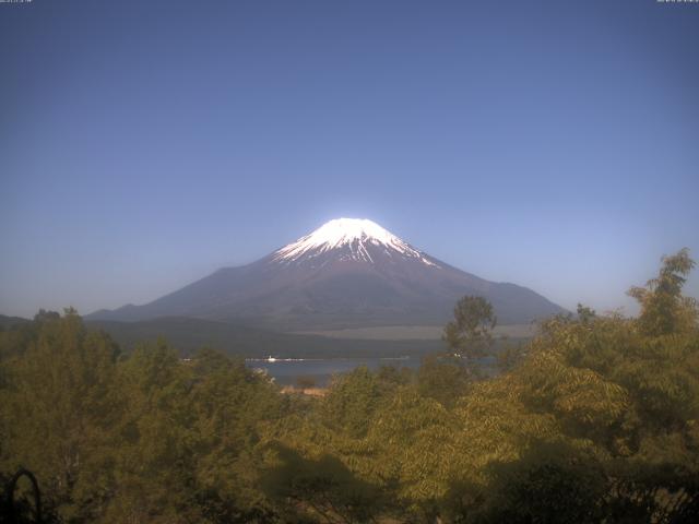 山中湖からの富士山