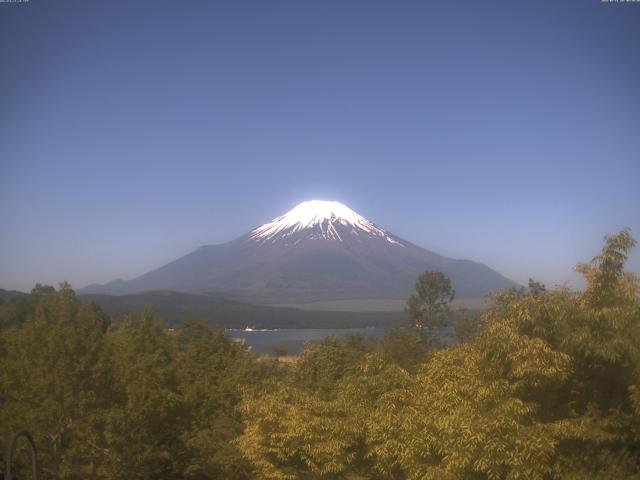 山中湖からの富士山