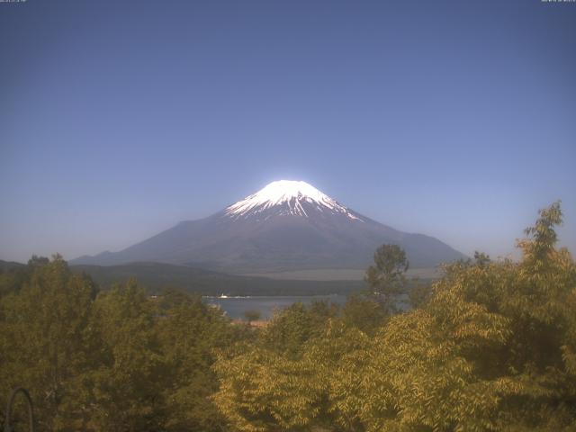 山中湖からの富士山