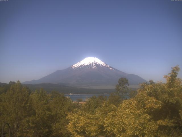 山中湖からの富士山