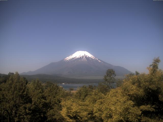 山中湖からの富士山