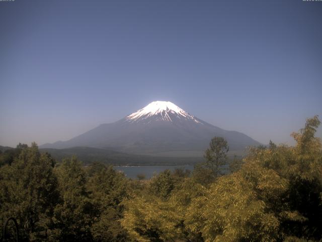 山中湖からの富士山