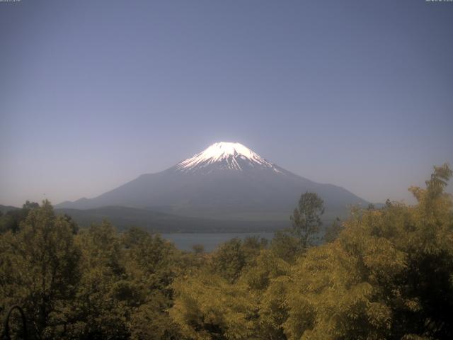 山中湖からの富士山