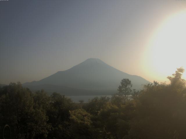 山中湖からの富士山