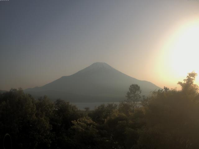 山中湖からの富士山