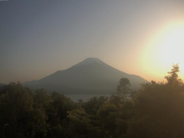 山中湖からの富士山