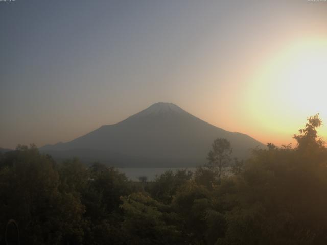 山中湖からの富士山
