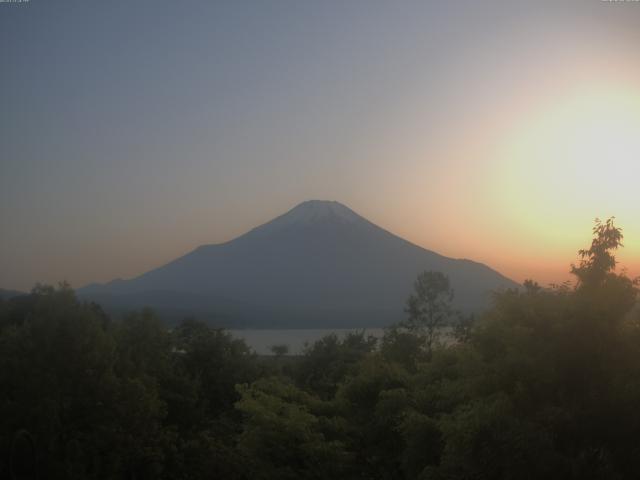 山中湖からの富士山