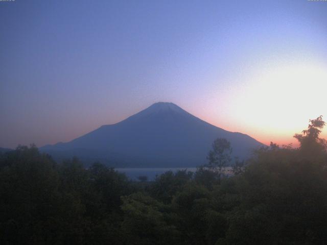 山中湖からの富士山