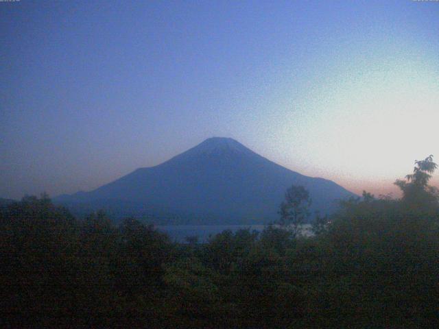 山中湖からの富士山