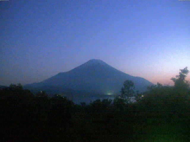 山中湖からの富士山