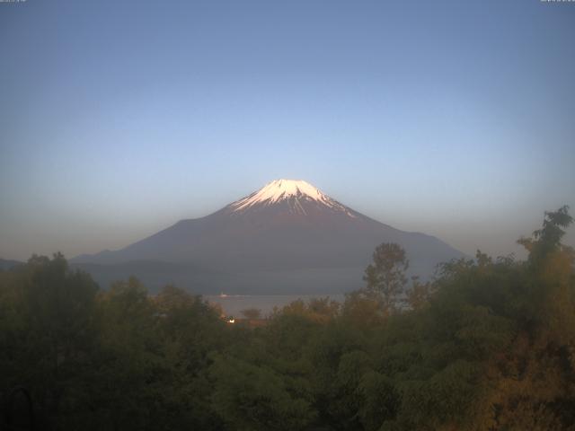 山中湖からの富士山