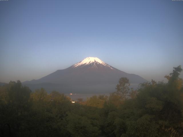 山中湖からの富士山