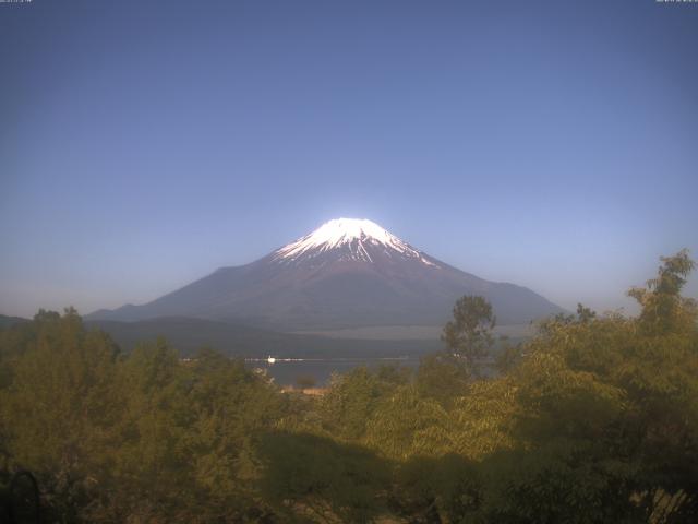 山中湖からの富士山