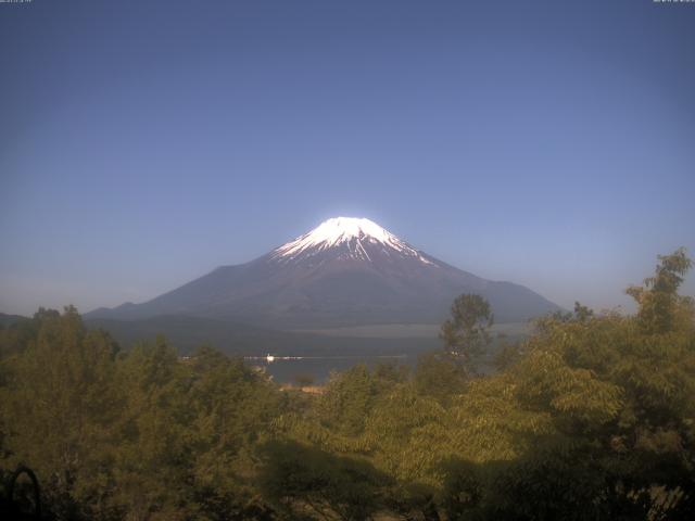 山中湖からの富士山