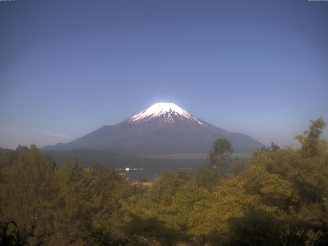 山中湖からの富士山