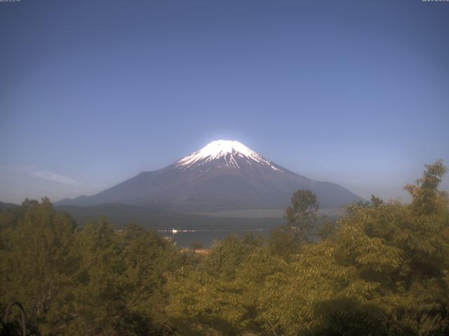 山中湖からの富士山
