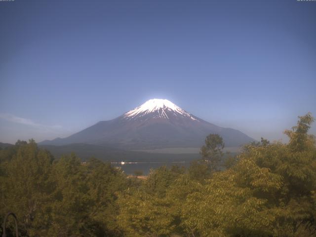 山中湖からの富士山