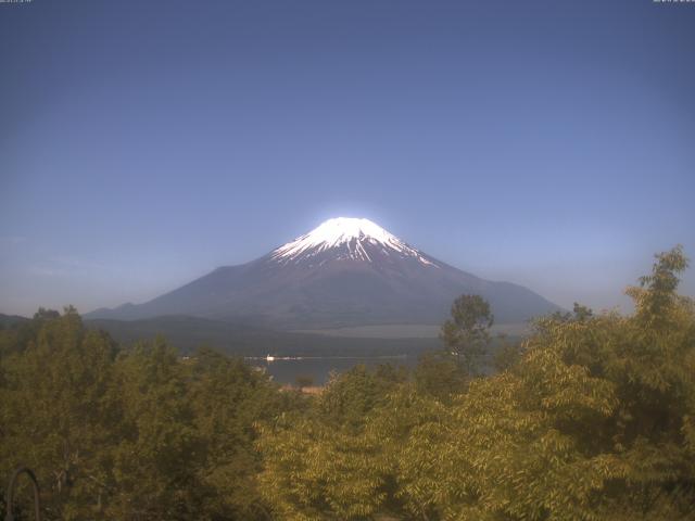 山中湖からの富士山