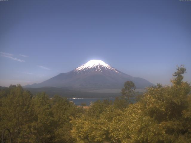 山中湖からの富士山