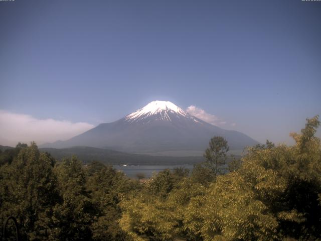 山中湖からの富士山