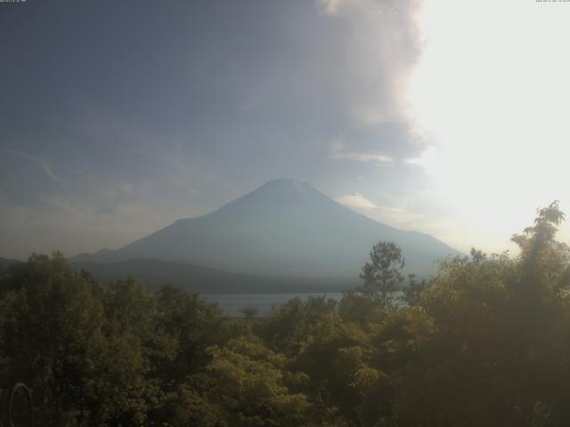 山中湖からの富士山