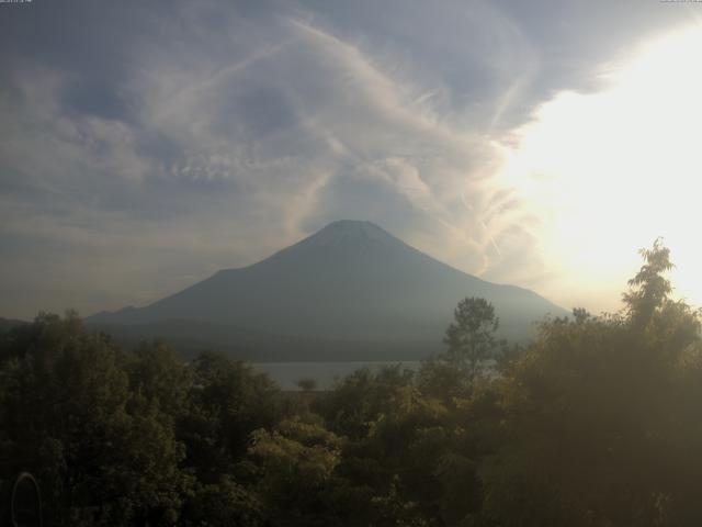 山中湖からの富士山