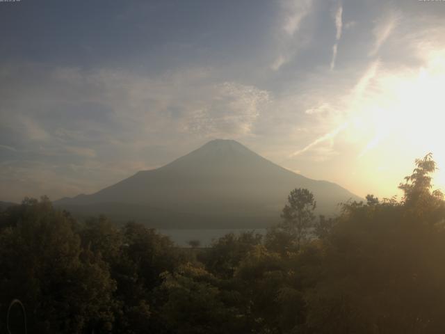 山中湖からの富士山