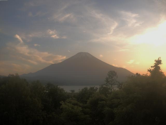 山中湖からの富士山