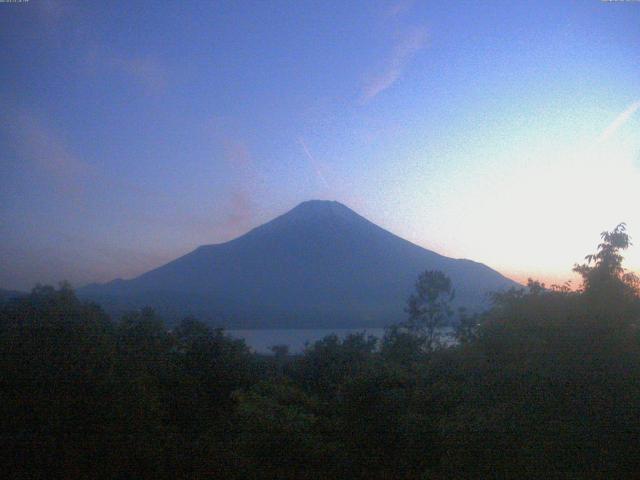 山中湖からの富士山
