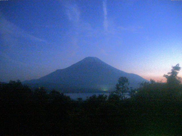 山中湖からの富士山