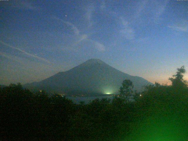 山中湖からの富士山
