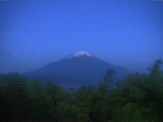 山中湖からの富士山
