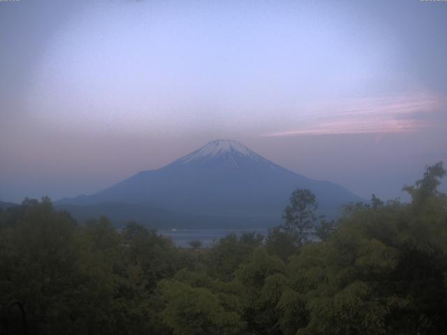 山中湖からの富士山