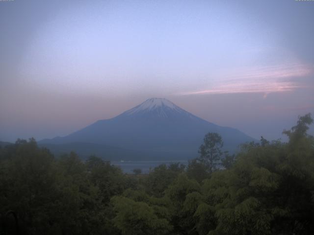 山中湖からの富士山