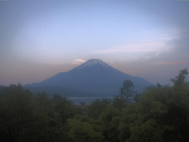 山中湖からの富士山