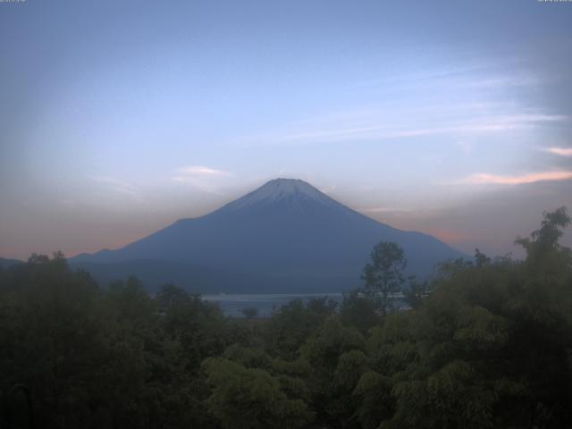 山中湖からの富士山