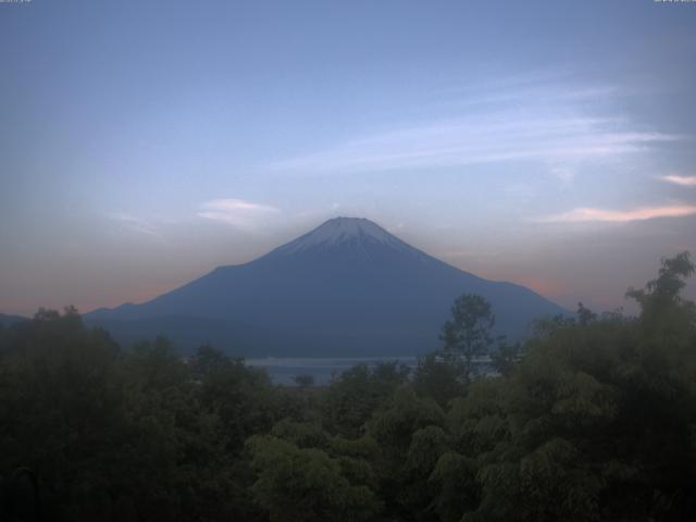 山中湖からの富士山
