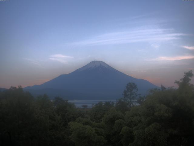 山中湖からの富士山