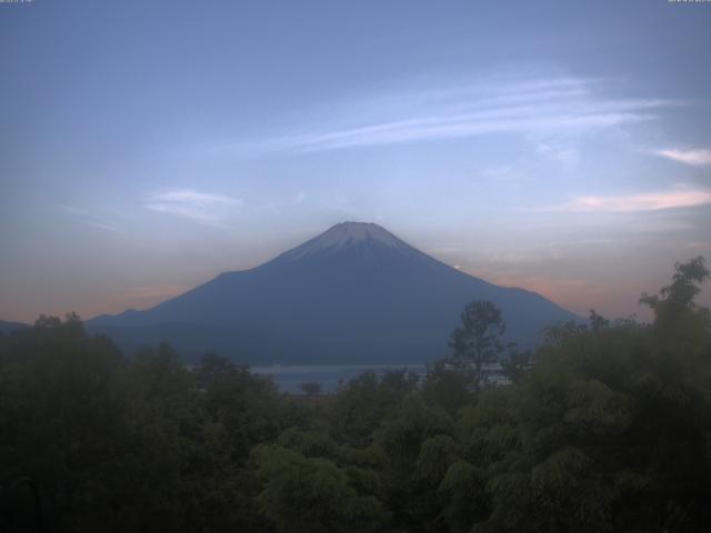 山中湖からの富士山