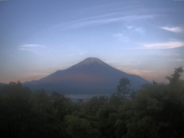 山中湖からの富士山