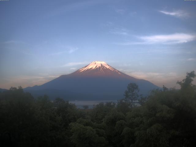 山中湖からの富士山