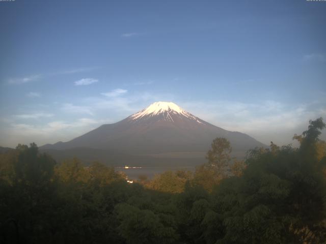 山中湖からの富士山