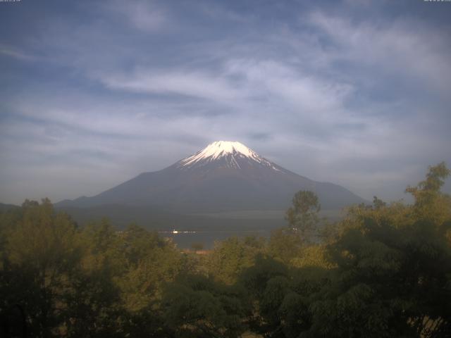 山中湖からの富士山