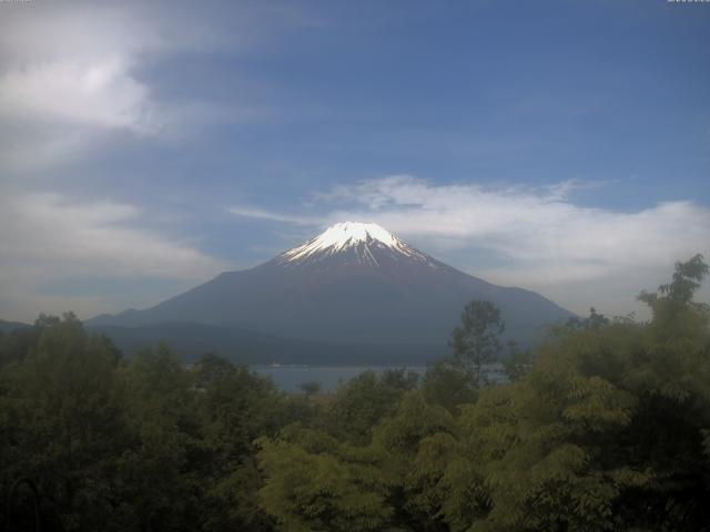 山中湖からの富士山